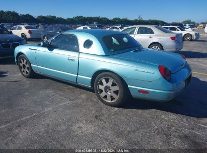 2002 FORD THUNDERBIRD Green  Gasoline 1FAHP60A32Y115177 photo #4