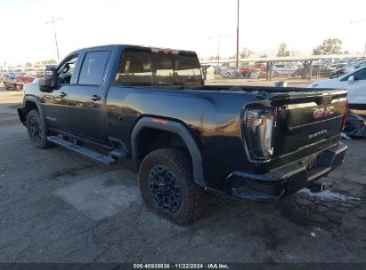 2020 GMC SIERRA 2500HD 4WD  STANDARD BED AT4 Black  Diesel 1GT49PEY6LF178902 photo #4