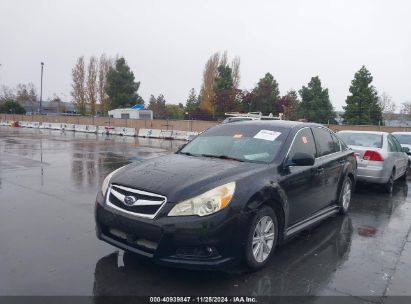 2010 SUBARU LEGACY 2.5I PREMIUM Black  Gasoline 4S3BMCC6XA3227940 photo #3