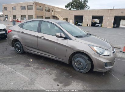 2013 HYUNDAI ACCENT GLS Gold  Gasoline KMHCT4AE5DU538385 photo #1