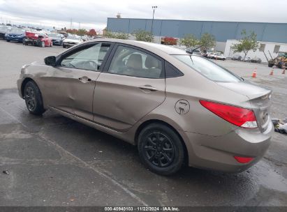 2013 HYUNDAI ACCENT GLS Gold  Gasoline KMHCT4AE5DU538385 photo #4