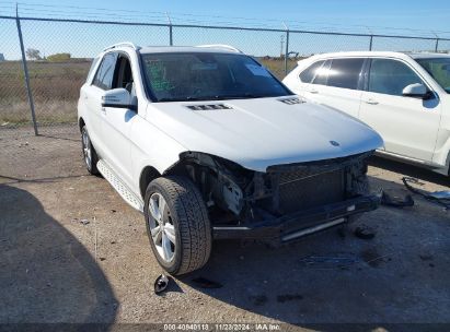 2014 MERCEDES-BENZ ML 350 White  Gasoline 4JGDA5JB5EA322741 photo #1