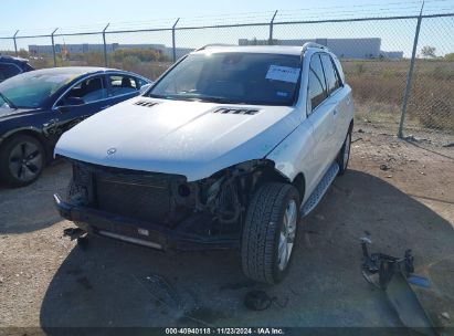 2014 MERCEDES-BENZ ML 350 White  Gasoline 4JGDA5JB5EA322741 photo #3