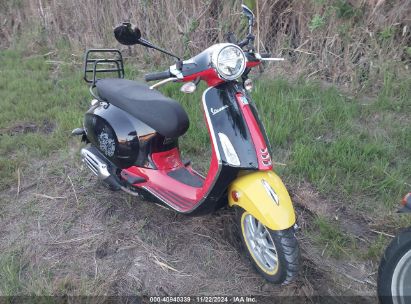 2023 VESPA PRIMAVERA/SPRINT 150 Red  Gasoline ZAPM818G8P5911111 photo #1