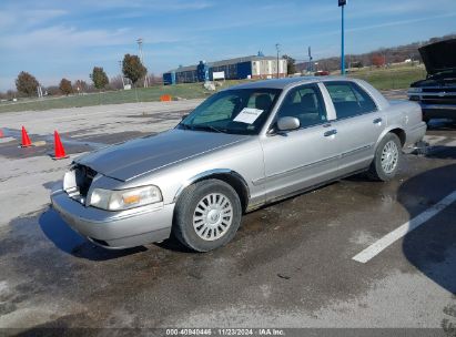 2008 MERCURY GRAND MARQUIS LS Silver  Flexible Fuel 2MEFM75V98X605464 photo #3