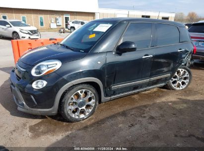 2017 FIAT 500L TREKKING Black  Gasoline ZFBCFADH8HZ038801 photo #3