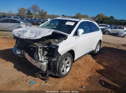 2013 LEXUS RX 350 White  Gasoline 2T2BK1BA6DC204159 photo #3