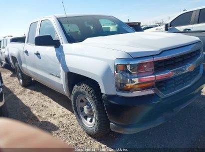 2019 CHEVROLET SILVERADO 1500 LD WT White  Gasoline 2GCVKNEC8K1165480 photo #1