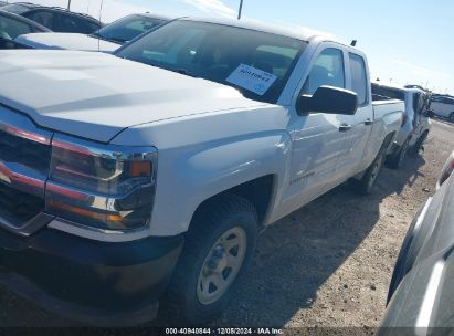 2019 CHEVROLET SILVERADO 1500 LD WT White  Gasoline 2GCVKNEC8K1165480 photo #3