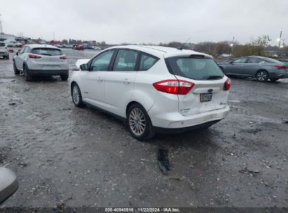 2016 FORD C-MAX HYBRID SEL White  Hybrid 1FADP5BU7GL102047 photo #4