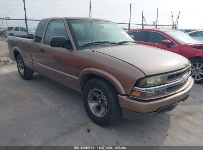 2002 CHEVROLET S-10 LS Brown  Gasoline 1GCCS19W028160100 photo #1