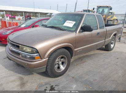 2002 CHEVROLET S-10 LS Brown  Gasoline 1GCCS19W028160100 photo #3