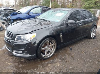 2014 CHEVROLET SS Black  Gasoline 6G3F15RW4EL929838 photo #3