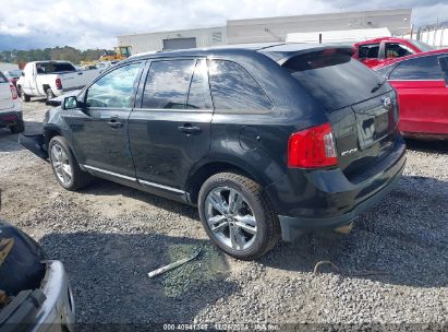 2013 FORD EDGE SEL Black  Gasoline 2FMDK3JC8DBA43376 photo #4