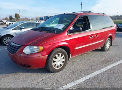 2005 CHRYSLER TOWN & COUNTRY TOURING Maroon  Gasoline 2C8GP54LX5R349724 photo #3