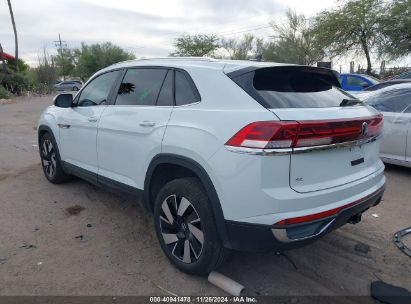 2024 VOLKSWAGEN ATLAS CROSS SPORT 2.0T SE W/TECHNOLOGY White  Gasoline 1V2WE2CA0RC225315 photo #4