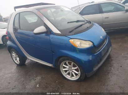 2008 SMART FORTWO PASSION/PURE Blue  Gasoline WMEEJ31X48K193805 photo #1