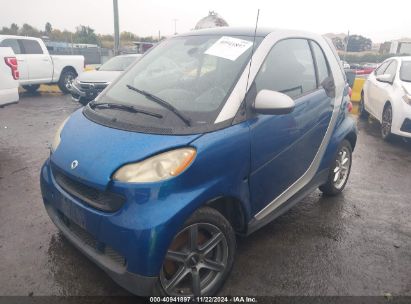 2008 SMART FORTWO PASSION/PURE Blue  Gasoline WMEEJ31X48K193805 photo #3