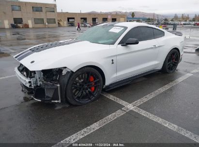 2020 FORD MUSTANG SHELBY GT500 FASTBACK White  Gasoline 1FA6P8SJ2L5505206 photo #3