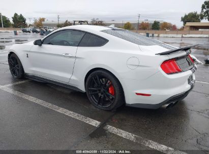 2020 FORD MUSTANG SHELBY GT500 FASTBACK White  Gasoline 1FA6P8SJ2L5505206 photo #4