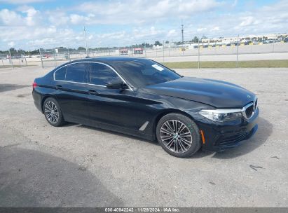 2019 BMW 530I Black  Gasoline WBAJA5C56KWW19737 photo #1