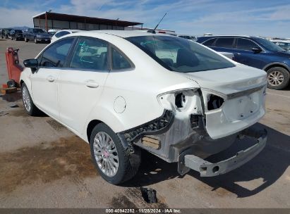 2014 FORD FIESTA TITANIUM White  Gasoline 3FADP4CJ9EM240764 photo #4