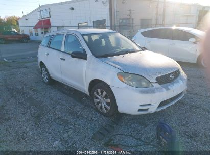 2004 TOYOTA MATRIX STANDARD White  Gasoline 2T1KR32E04C181542 photo #1