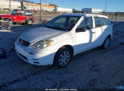 2004 TOYOTA MATRIX STANDARD White  Gasoline 2T1KR32E04C181542 photo #3