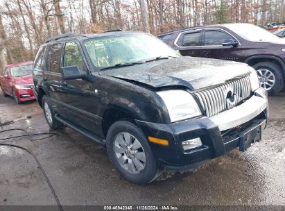 2006 MERCURY MOUNTAINEER LUXURY Black  Gasoline 4M2EU47816UJ06529 photo #1