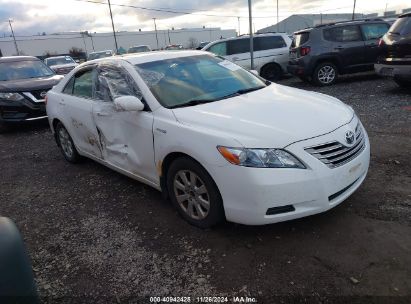 2008 TOYOTA CAMRY HYBRID White  Hybrid 4T1BB46K98U042850 photo #1