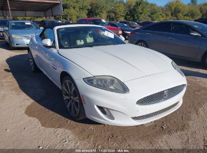 2013 JAGUAR XK White  Gasoline SAJWA4GB7DLB50931 photo #1