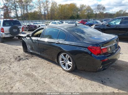 2013 BMW 750LI Black  Gasoline WBAYE8C56DD132783 photo #4