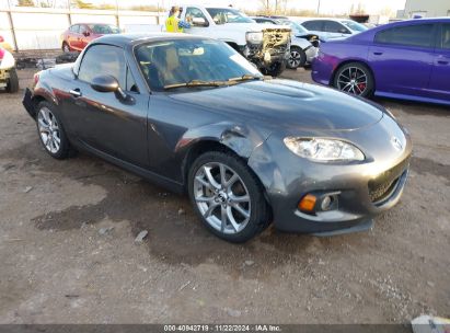 2014 MAZDA MX-5 MIATA GRAND TOURING Gray  Gasoline JM1NC2PF5E0236301 photo #1