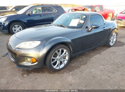 2014 MAZDA MX-5 MIATA GRAND TOURING Gray  Gasoline JM1NC2PF5E0236301 photo #3