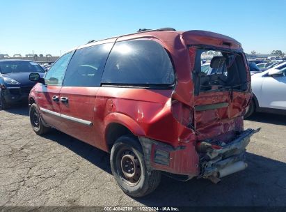 2006 DODGE GRAND CARAVAN SE Red  Gasoline 1D4GP24R06B708800 photo #4