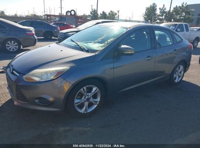 2014 FORD FOCUS SE Gray  Gasoline 1FADP3F28EL350981 photo #3