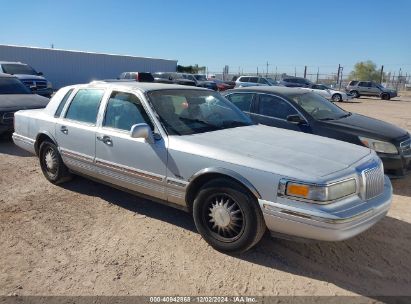 1997 LINCOLN TOWN CAR CARTIER Silver  Gasoline 1LNLM83W4VY757147 photo #1