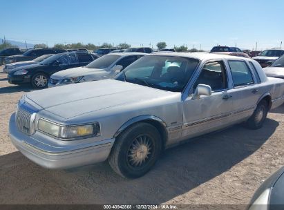 1997 LINCOLN TOWN CAR CARTIER Silver  Gasoline 1LNLM83W4VY757147 photo #3