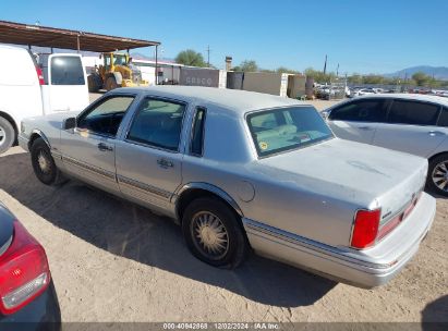 1997 LINCOLN TOWN CAR CARTIER Silver  Gasoline 1LNLM83W4VY757147 photo #4