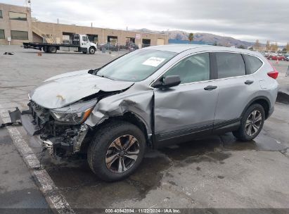 2017 HONDA CR-V LX Silver  Gasoline 7FARW5H31HE006022 photo #3