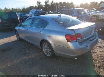 2007 LEXUS GS 350 Silver  Gasoline JTHCE96S370012017 photo #4