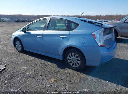 2012 TOYOTA PRIUS PLUG-IN Light Blue  Hybrid JTDKN3DP2C3021535 photo #4