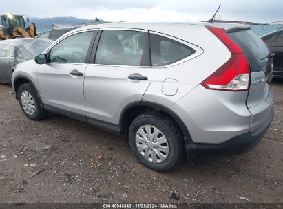 2012 HONDA CR-V LX Silver  Gasoline 5J6RM4H36CL050559 photo #4