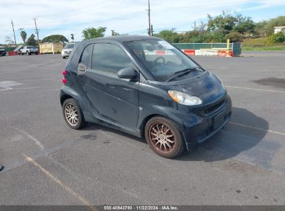 2012 SMART FORTWO PASSION/PURE Black  Gasoline WMEEJ3BA3CK564603 photo #1