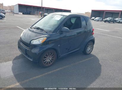 2012 SMART FORTWO PASSION/PURE Black  Gasoline WMEEJ3BA3CK564603 photo #3