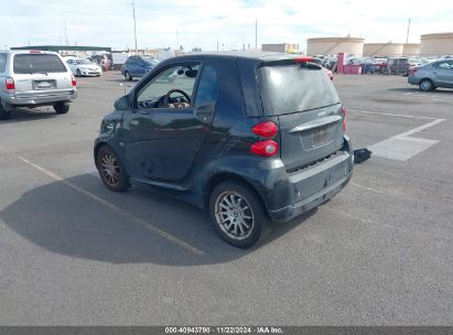 2012 SMART FORTWO PASSION/PURE Black  Gasoline WMEEJ3BA3CK564603 photo #4