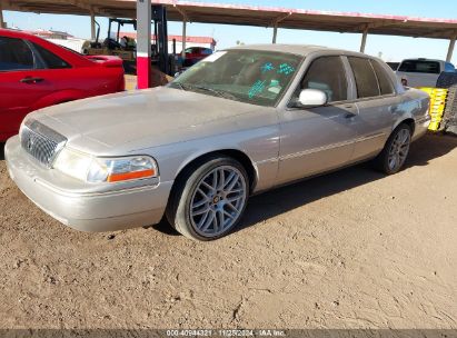 2004 MERCURY GRAND MARQUIS LS Silver  Gasoline 2MHFM75W44X671541 photo #3