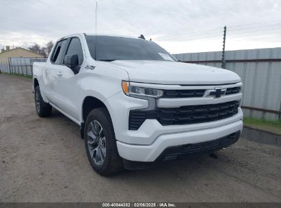 2023 CHEVROLET SILVERADO 1500 4WD  SHORT BED RST White  Gasoline 2GCUDEED7P1131231 photo #1