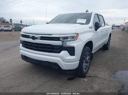 2023 CHEVROLET SILVERADO 1500 4WD  SHORT BED RST White  Gasoline 2GCUDEED7P1131231 photo #3