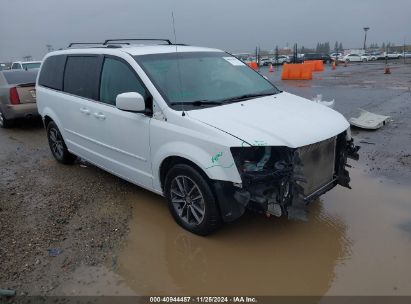 2017 DODGE GRAND CARAVAN SXT White  Flexible Fuel 2C4RDGCG7HR671275 photo #1